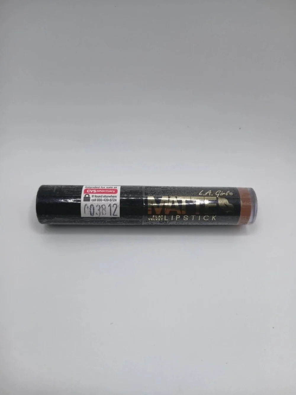 L.A. Girl Matte Flat Finish Velvet Lipstick, shade #GLC812 Snuggle